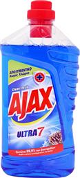 Ajax Ultra 7 Καθαριστικό Υγρό Πατώματος με Απολυμαντική Δράση Clean Fresh 1lt Κωδικός: 22292175 από το ΑΒ Βασιλόπουλος