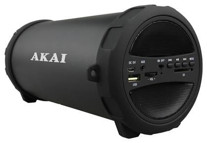 Akai ABTS-11B Ηχείο Bluetooth 10W με Ραδιόφωνο Μαύρο
