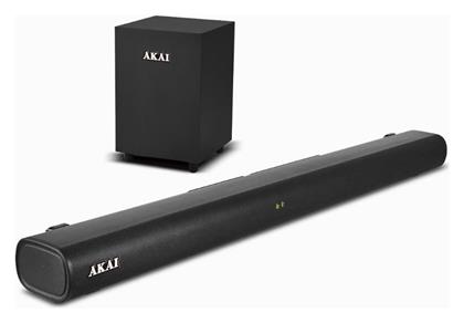 Akai ASB-20CSW Soundbar 80W 2.1 με Ασύρματο Subwoofer και Τηλεχειριστήριο Μαύρο από το Filinda