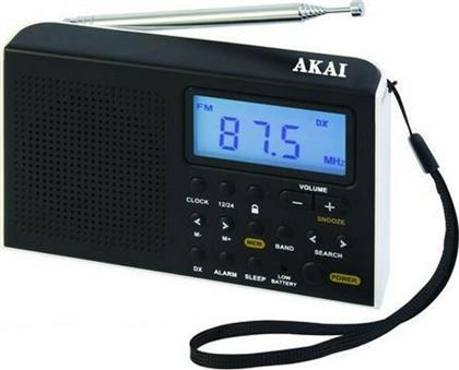 Akai AWBR-305 Φορητό Ραδιόφωνο Μπαταρίας Μαύρο από το Media Markt