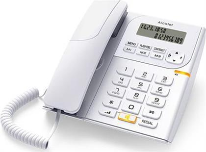 Alcatel T58 Ενσύρματο Τηλέφωνο Γραφείου Λευκό από το Kotsovolos