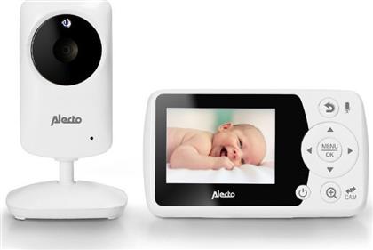 Alecto Ενδοεπικοινωνία Μωρού με Κάμερα & Οθόνη 2.4'' με Αμφίδρομη Επικοινωνία & Νανουρίσματα από το Plus4u