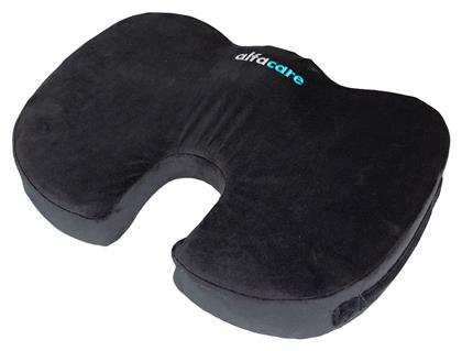Alfa Care Economy Μαξιλάρι Καθίσματος για Κόκκυγα με Memory Foam & Οπή 44x37x7cm σε Γκρι χρώμα AC-727
