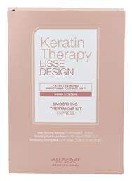 Alfaparf Milano Keratin Therapy Lisse Design Smoothing Treatment Σετ Κερατίνης με Σαμπουάν, Μάσκα και Λοσιόν 3τμχ