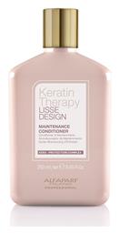 Alfaparf Milano Lisse Design Keratin Therapy Maintenance Conditioner Αναδόμησης/Θρέψης 250ml από το Letif