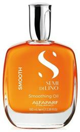 Alfaparf Milano Semi Di Lino Smoothing Λάδι Μαλλιών για Λείανση 100ml