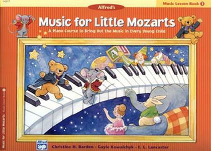 Alfred Music Publishing Music For Little Mozarts-Music Lesson Book 1 Παιδική Μέθοδος Εκμάθησης για Πιάνο