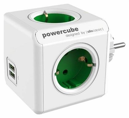 Allocacoc Original PowerCube 4 Θέσεων με 2 USB-A από το Designdrops