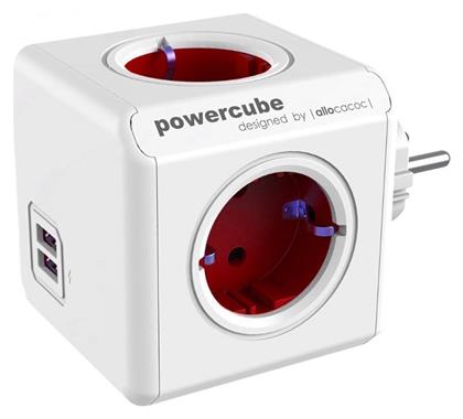 Allocacoc Original PowerCube 4 Θέσεων με 2 USB-A από το e-shop