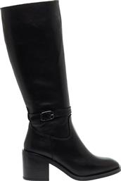 Alpe 4281 Γυναικείες Μπότες με Μεσαίο Τακούνι σε Μαύρο Χρώμα από το MyShoe