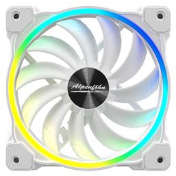 Alpenfoehn WingBoost 3 ARGB High Speed Case Fan 120mm με Σύνδεση 4-Pin PWM / 3-Pin Λευκό από το e-shop