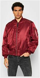 Alpha Industries MA-1 Flight Ανδρικό Μπουφάν Bomber Μπορντό από το Modivo