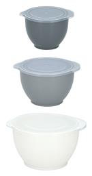 Alpina Appliances Μπωλ Ανάμειξης Πλαστικό 3τμχ