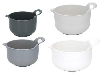 Alpina Appliances Μπωλ Ανάμειξης Πλαστικό Χωρητικότητας 1.2lt 4τμχ