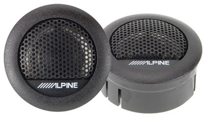 Alpine Σετ Tweeter Αυτοκινήτου Στρογγυλά 88dB