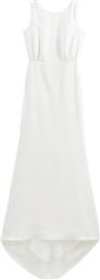 Αμάνικο μακρύ νυφικό φόρεμα με ουρά από το La Redoute