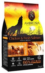 Ambrosia Chicken & Fresh Salmon 2kg από το Plus4u