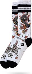 American Socks Always Rocking Ανδρικές Κάλτσες Με Σχέδια Λευκές από το WearHouse