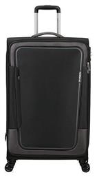 American Tourister Pulsonic Spinner Μεγάλη Βαλίτσα με ύψος 81cm σε Μαύρο χρώμα