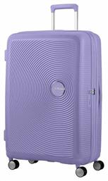 American Tourister Soundbox Spinner Μεγάλη Βαλίτσα Σκληρή Λιλά
