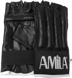 Amila 43699 Δερμάτινα Γάντια Πυγμαχίας για Σάκο Μαύρα από το HallofBrands