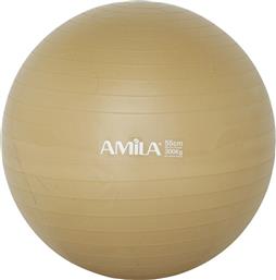 Amila Μπάλα Pilates 55cm 0.95kg σε Χρυσό Χρώμα