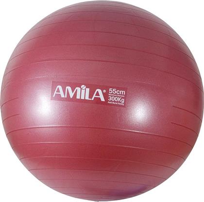 Amila Μπάλα Pilates 65cm, 2kg σε Κόκκινο Χρώμα Bulk