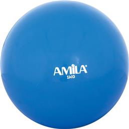 Amila Μπάλα Ενδυνάμωσης Χεριού 11cm, 1kg σε Μπλε Χρώμα