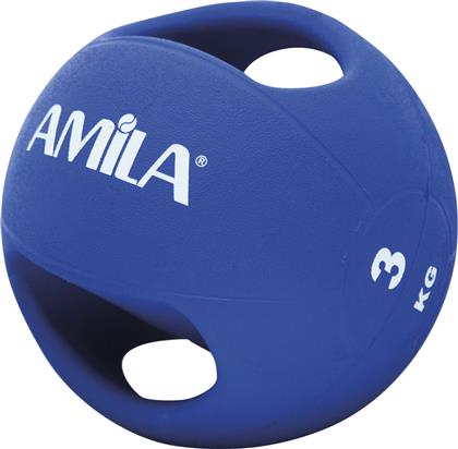Amila Μπάλα Medicine 22cm, 3kg σε Μπλε Χρώμα από το e-shop