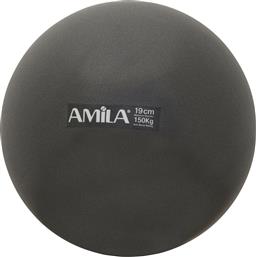 Amila Mini Μπάλα Pilates 19cm 0.1kg σε Μαύρο Χρώμα