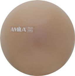Amila Mini Μπάλα Pilates 19cm 0.1kg σε χρυσό χρώμα