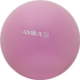 Amila Mini Μπάλα Pilates 19cm 0.1kg σε Ροζ Χρώμα