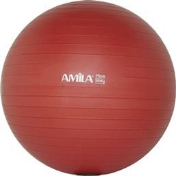 Amila Μπάλα Pilates 75cm, 1kg σε Κόκκινο Χρώμα