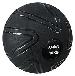 Amila Μπάλα Slam 10kg σε Μαύρο Χρώμα