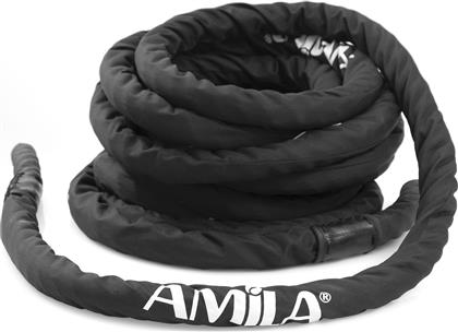 Amila Battle Rope Kevlar Handle με Μήκος 12m
