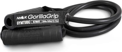 Amila Gorilla Grip Λάστιχο Γυμναστικής Σωληνωτό Σκληρό με Λαβές Μαύρο από το Outletcenter