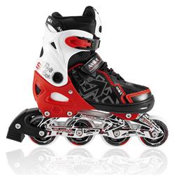 Amila Inline Αυξομειούμενα Rollers Κόκκινα Παιδικά