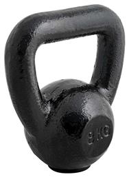 Amila Kettlebell Εμαγιέ 24kg Μαύρο