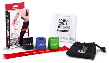 AMILA Loop Bands Σετ 4τμχ Πολύχρωμα 0.05m