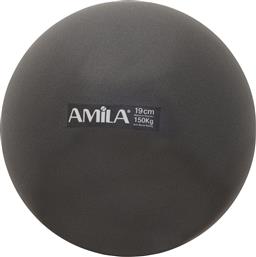 Amila Mini Μπάλα Pilates 19cm 0.15kg σε Μαύρο Χρώμα