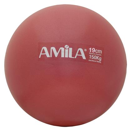 Amila Mini Μπάλα Pilates 19cm, 1.50kg σε Κόκκινο Χρώμα από το Outletcenter