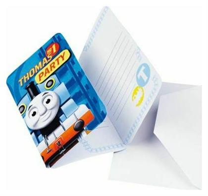 Amscan Προσκλήσεις Thomas & Friends 552164