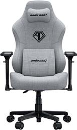 Anda Seat Phantom 3 PRO Large Καρέκλα Gaming Υφασμάτινη Grey με Μαγνητικό Μαξιλάρι αυχένα από το e-shop