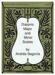 Andres Segovia - Diatonic Major and Minor Scales Παρτιτούρα για Κιθάρα