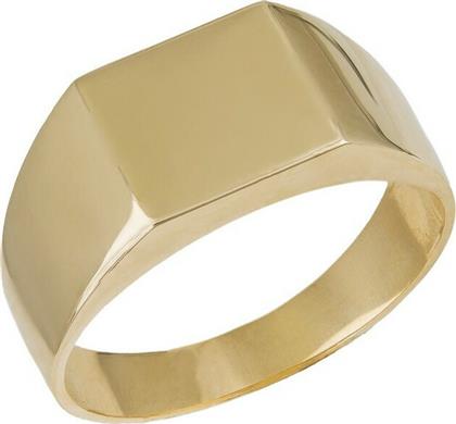 Ανδρικό χρυσό δαχτυλίδι 14 καρατίων λουστρέ 035878 035878 Χρυσός 14 Καράτια από το Kosmima24