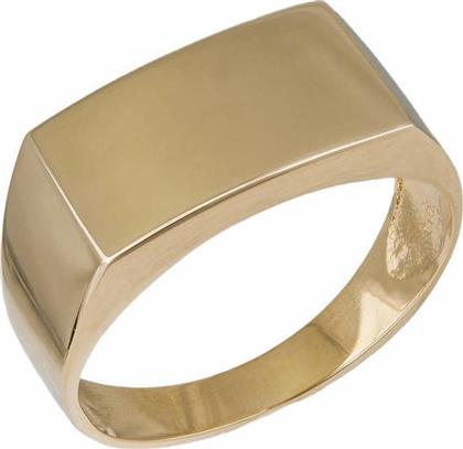 Ανδρικό χρυσό δαχτυλίδι Κ14 034290 034290 Χρυσός 14 Καράτια από το Kosmima24