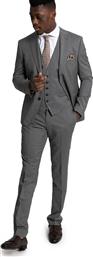 Ανδρικό Γκρι Three Piece Suit/Grey IVERGANO από το Hionidis