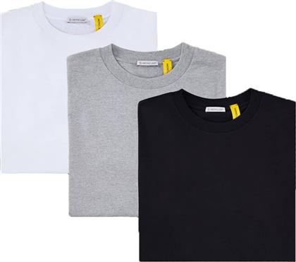 Ανδρικό Πολύχρωμο Set Of Three T-Shirts MONCLER x 1017 ALYX 9SM από το Hionidis