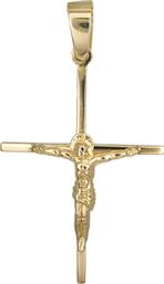 Ανδρικός σταυρός 012315 012315 Χρυσός 14 Καράτια από το Kosmima24