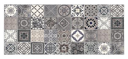 Ango Azulejos Vintage Χαλάκι Κουζίνας Διάδρομος Πολύχρωμο 50x120εκ. από το Designdrops